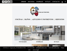 Tablet Screenshot of decoyba.com